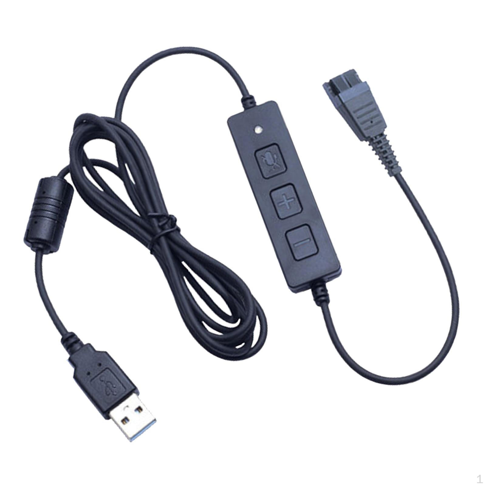 Headset For Office Qd Connector Cable To USB Plug GN QUICK DISCONNECT
Headset For Office Qd Connector Cable To USB Plug GN QUICK DISCONNECT