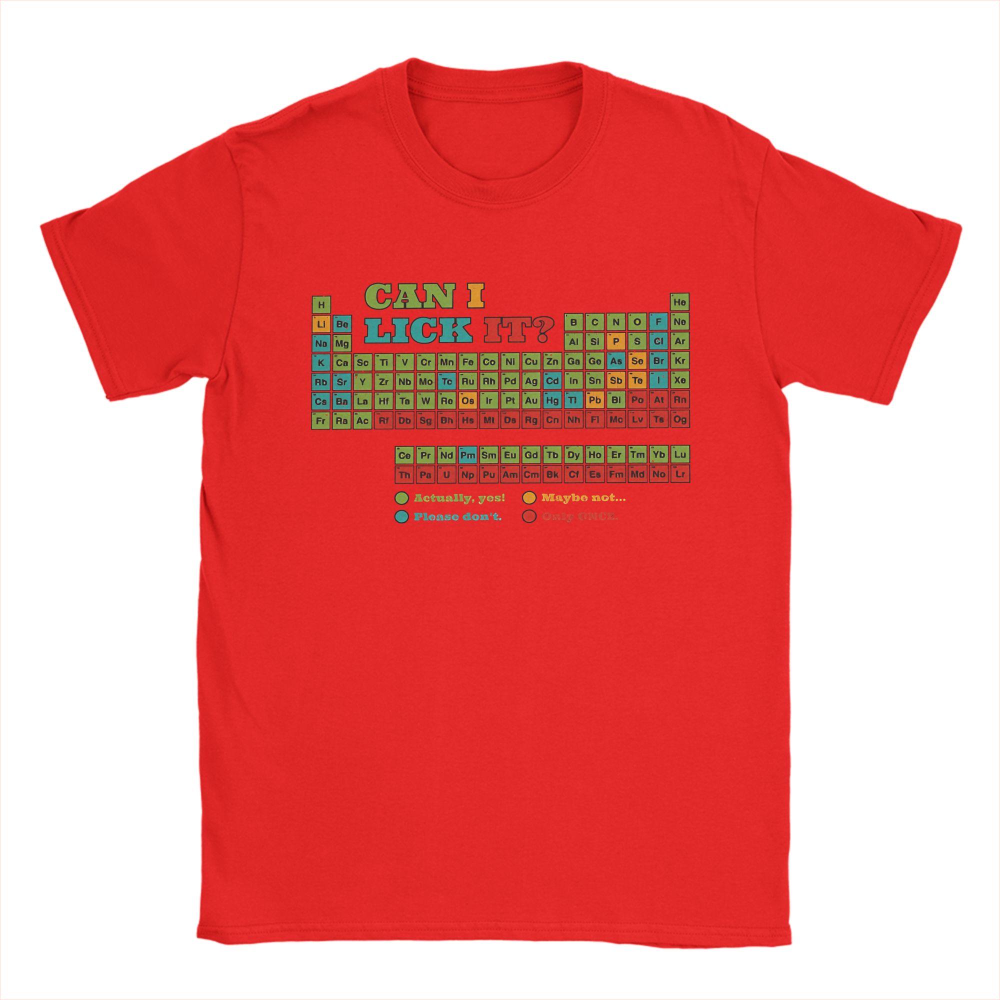 Mens Fun Periodic Table T Shirt 100 Cotton Clothes Leisure Short Sleeve Crew Neck Tees Plus Size TShirt S
Mens Fun Periodic Table T Shirt 100 Cotton Clothes Leisure Short Sleeve Crew Neck Tees Plus Size TShirt S