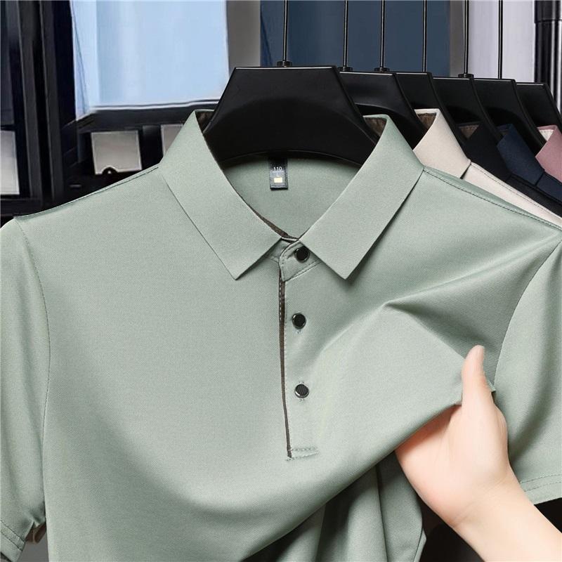 Men s Seamless Ice Silk Polo Shirt Short Sleeve Business Casual Breathable Anti-Wrinkle 4XL
Men s Seamless Ice Silk Polo Shirt Short Sleeve Business Casual Breathable Anti-Wrinkle 4XL