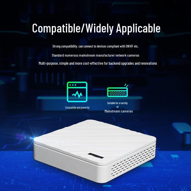 HIKVISION DS-7104N-F1/4P 4-Channel PoE NVR with 6TB HDD CN plug (adapter included)
HIKVISION DS-7104N-F1/4P 4-Channel PoE NVR with 6TB HDD CN plug (adapter included)
