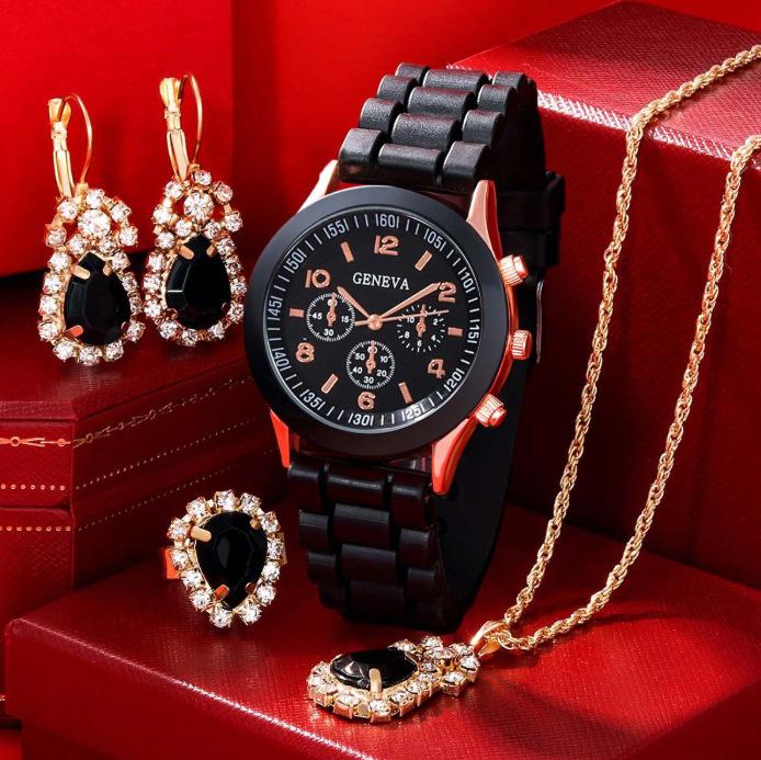 Fashion Men S Sports Style Silicone Watch Alloy Quartz Watch Cross Jewelry Set large price
Fashion Men S Sports Style Silicone Watch Alloy Quartz Watch Cross Jewelry Set large price