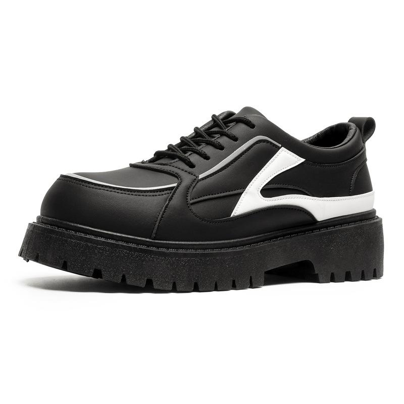 Big head and thick sole heightening men s casual leather shoes four seasons new Korean version black ins trendy shoes street personality men s shoes 44
Big head and thick sole heightening men s casual leather shoes four seasons new Korean version black ins trendy shoes street personality men s shoes 44