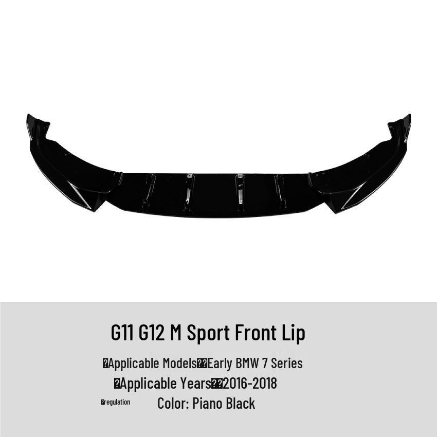 BMW 7 Series G11/G12 M Sport (2016-2018) Front Lip Spoiler Kit
BMW 7 Series G11/G12 M Sport (2016-2018) Front Lip Spoiler Kit