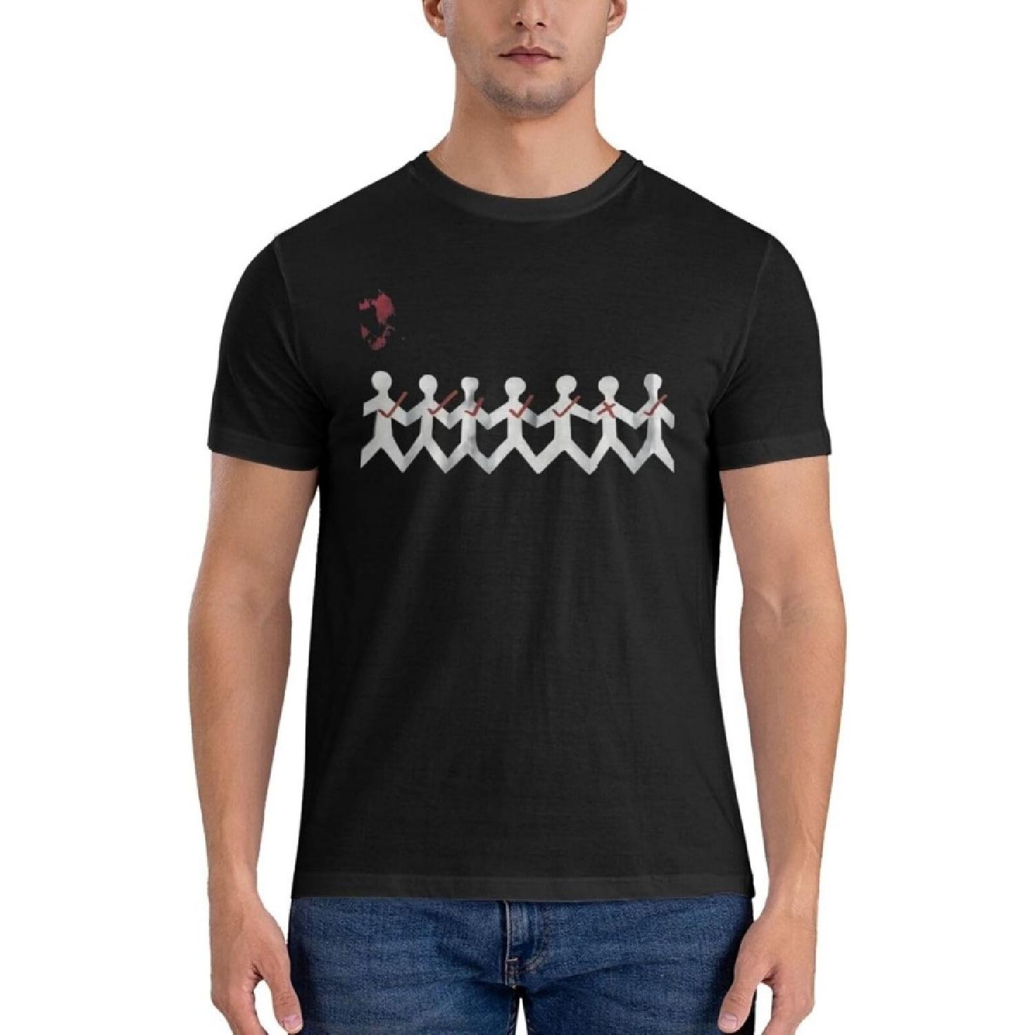 AusuB Three Days Metal Grace Men s T Shirt Cotton Graphic T Shirt for Men Round Neck Casual Shirt Black(2) XXXXXL різнокольоровий
AusuB Three Days Metal Grace Men s T Shirt Cotton Graphic T Shirt for Men Round Neck Casual Shirt Black(2) XXXXXL різнокольоровий