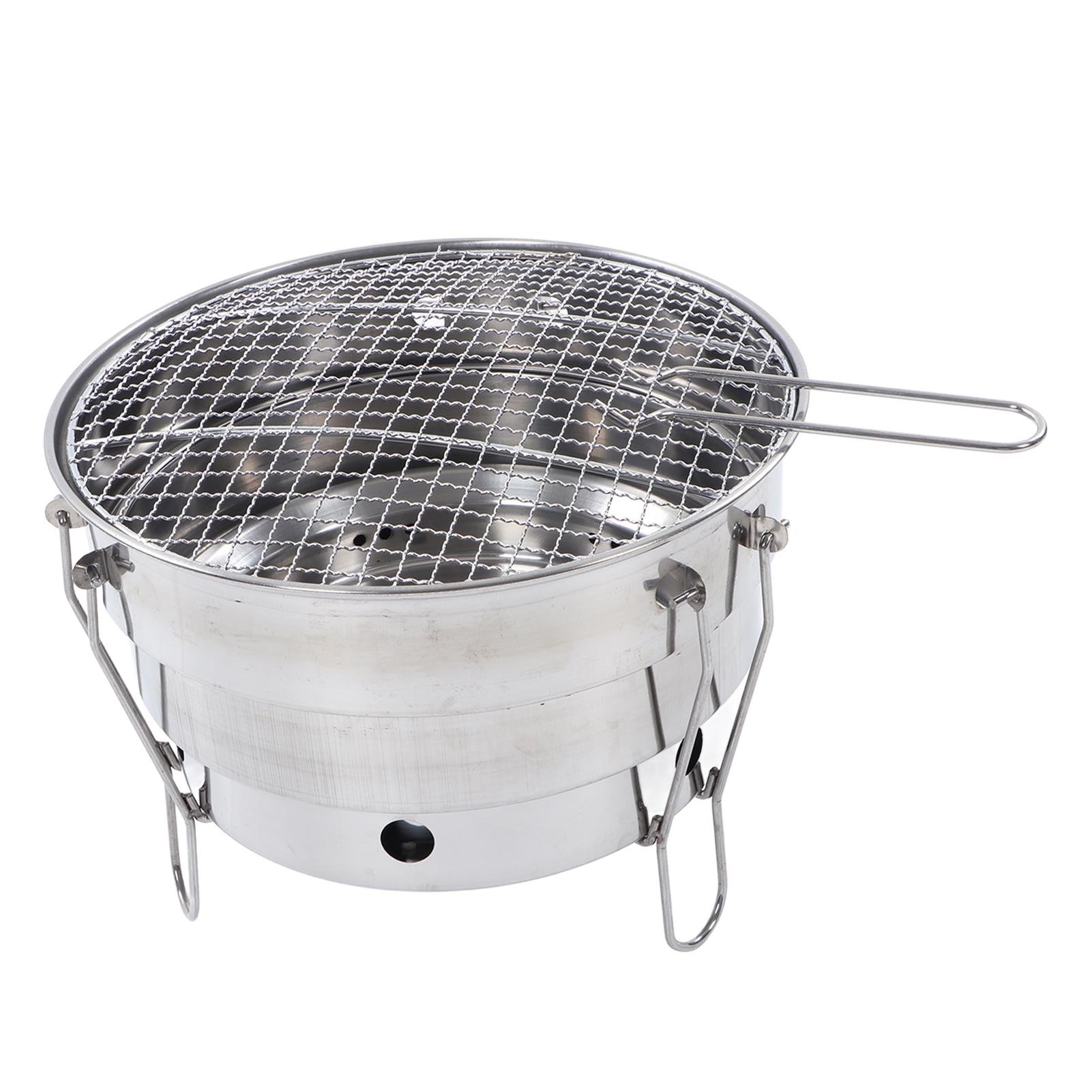Charcoal Barbecue Grill Stove Stainless Steel Detachable Portable Camping Grill Stove for Home Outdoor Camping Picnic
Charcoal Barbecue Grill Stove Stainless Steel Detachable Portable Camping Grill Stove for Home Outdoor Camping Picnic