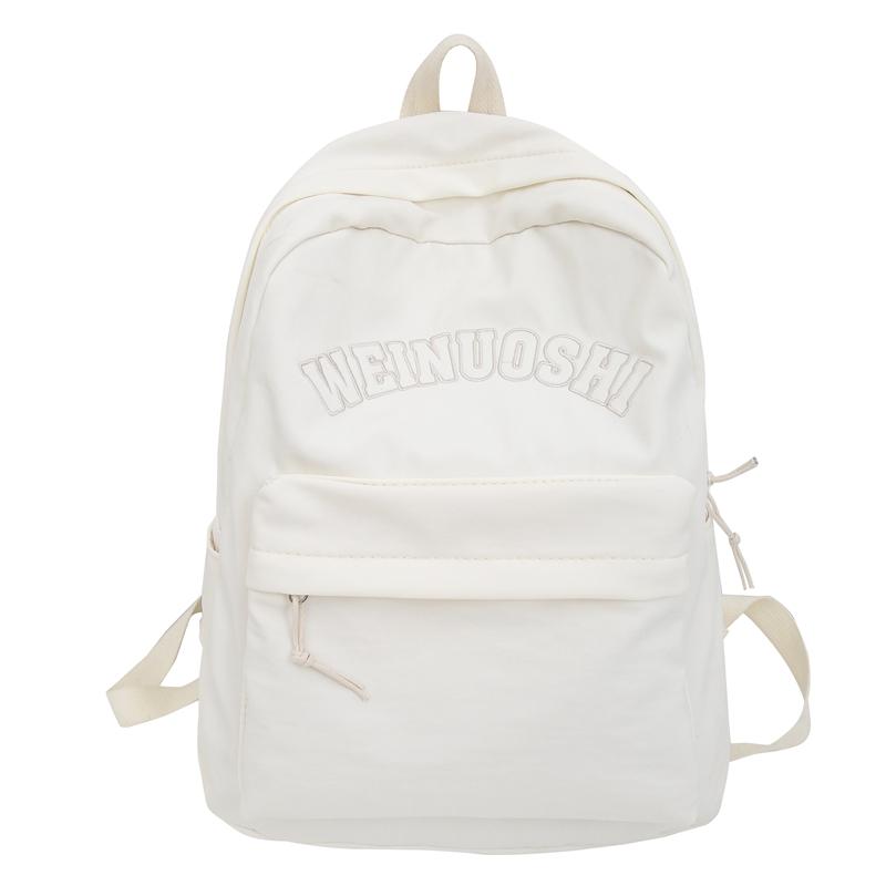 Мужской однотонный рюкзак, студенческий школьный рюкзак, женский рюкзак большой емкости белый
Мужской однотонный рюкзак, студенческий школьный рюкзак, женский рюкзак большой емкости белый