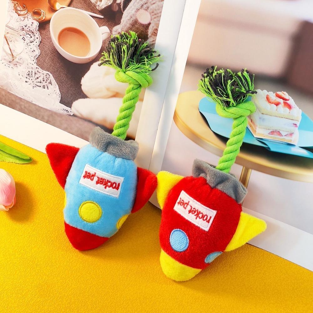 Rocket Shape Dog Interactive Toy Bite Resistant Dog Chew Toys Pet Training Accessories SET
Rocket Shape Dog Interactive Toy Bite Resistant Dog Chew Toys Pet Training Accessories SET