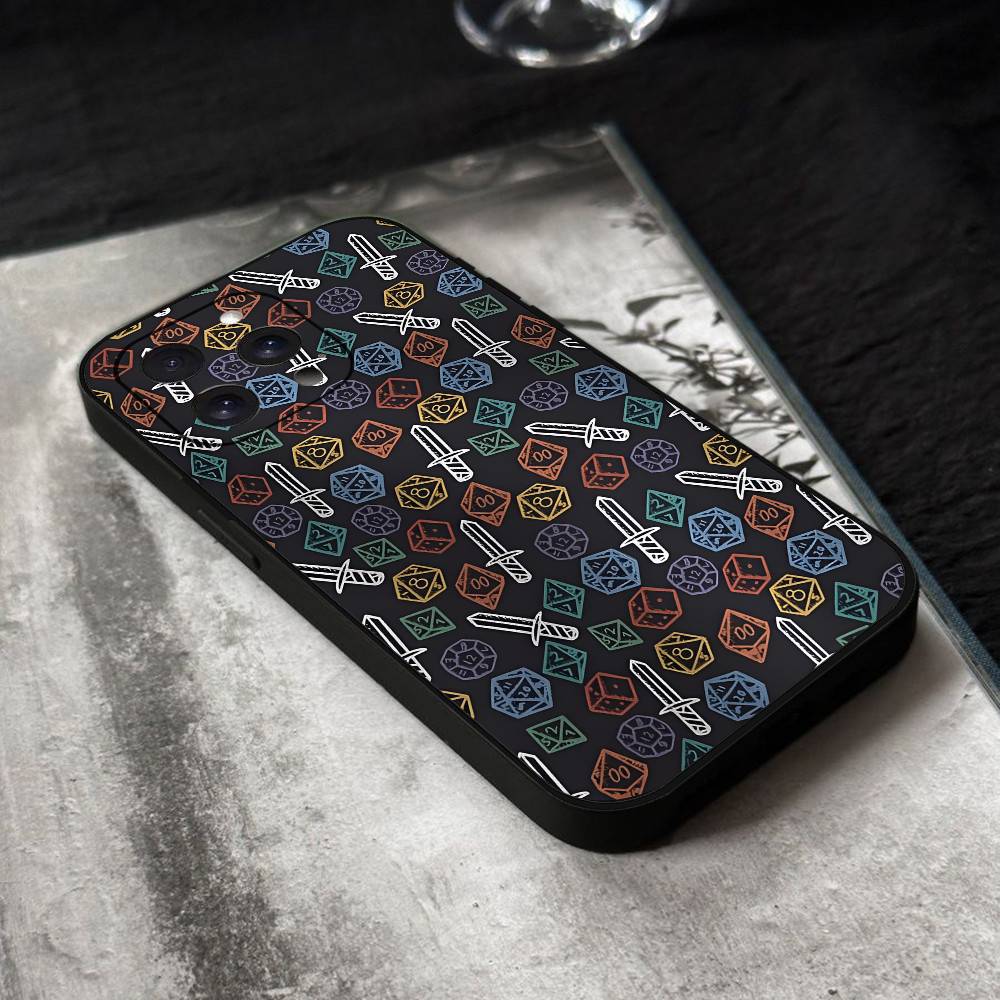 Game D-Dungeons Dragons Phone Case Black Silicone Soft Shell For IPhone 17 16 15 14 13 12 11 Air Pro Max Plus Hot Sale iphone 16
Game D-Dungeons Dragons Phone Case Black Silicone Soft Shell For IPhone 17 16 15 14 13 12 11 Air Pro Max Plus Hot Sale iphone 16