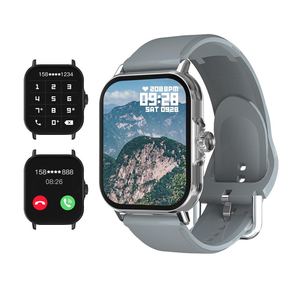 Bluetooth Talk Smart Watch Men Women Full Touch Screen Sports Fitness Pedometer Smart Watch for Android IOS серый
Bluetooth Talk Smart Watch Men Women Full Touch Screen Sports Fitness Pedometer Smart Watch for Android IOS серый