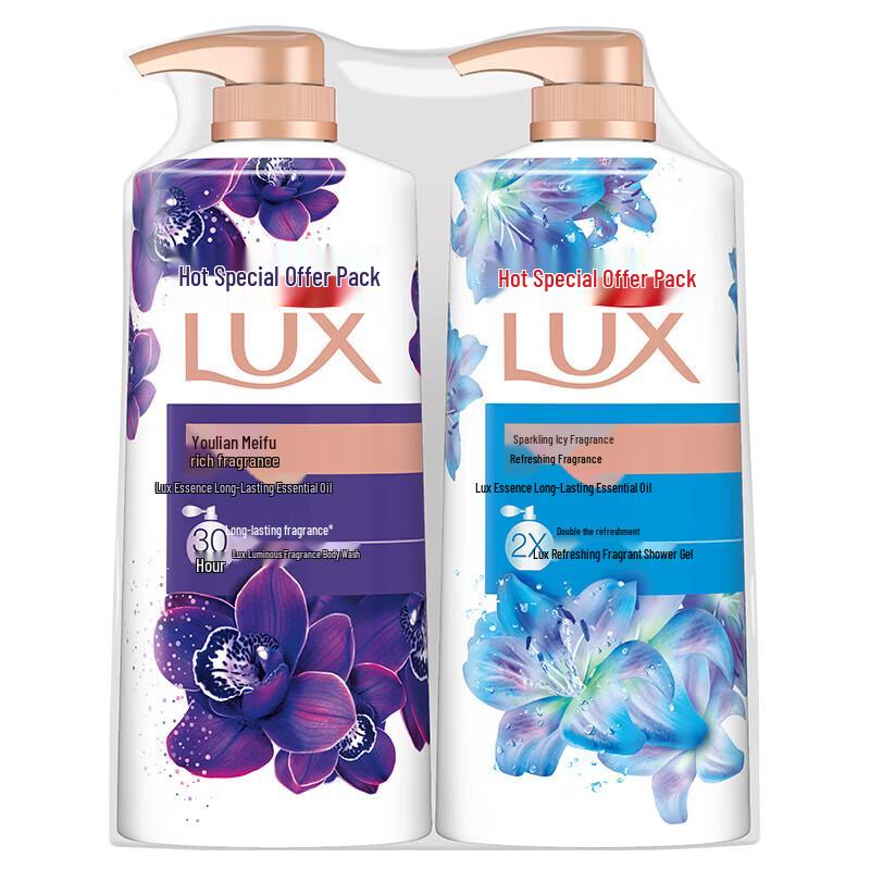 Lux Shower Gel Set with Long-lasting Fragrance
Lux Shower Gel Set with Long-lasting Fragrance