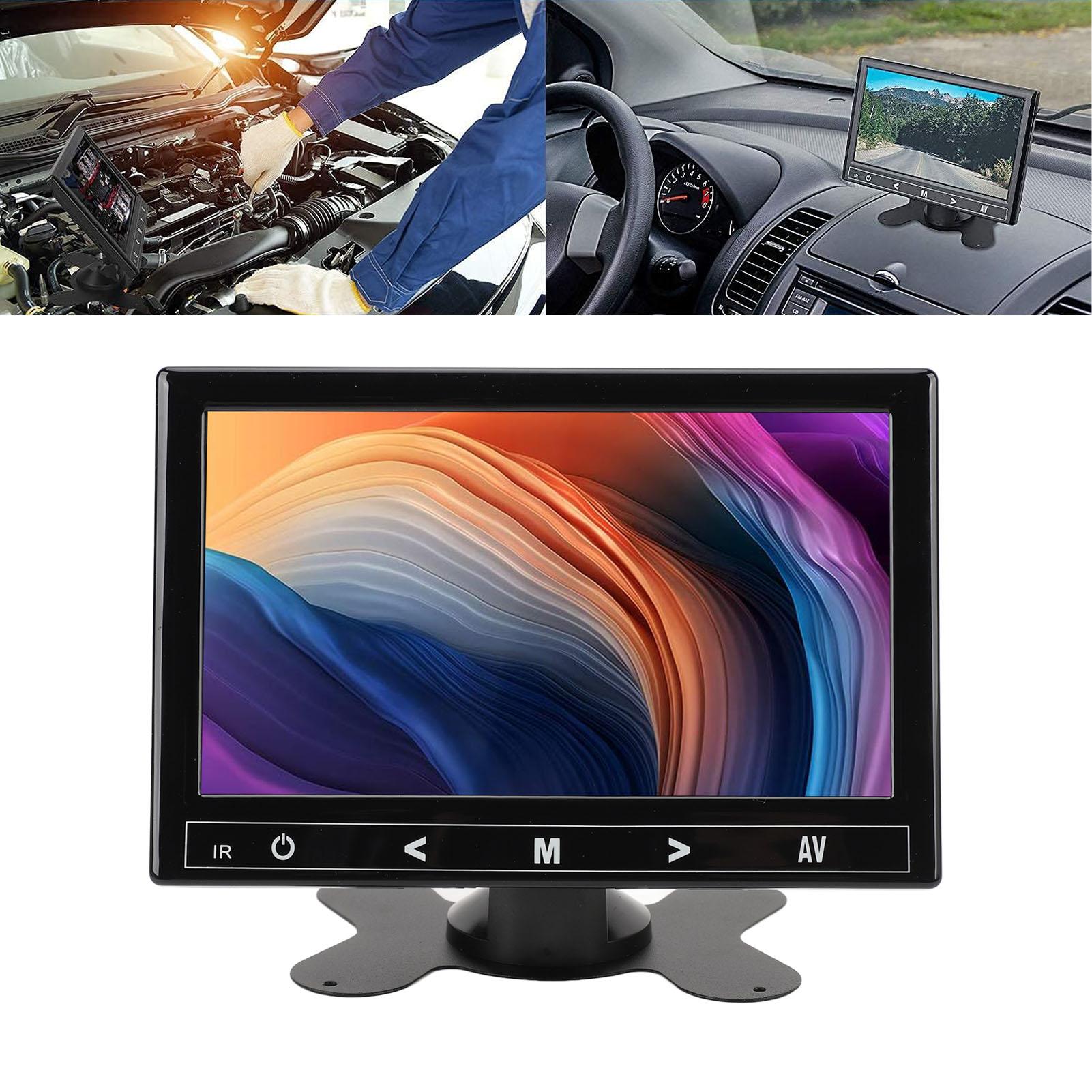 Автомобильный резервный экран, дисплей IPS LED, встроенный динамик, широкоугольный дисплей заднего вида на 178 градусов, камера постоянного тока 12 В, 7 дюймов, 1024 X 600P, пульт дистанционного управления 3 В, 150 мАч
Автомобильный резервный экран, дисплей IPS LED, встроенный динамик, широкоугольный дисплей заднего вида на 178 градусов, камера постоянного тока 12 В, 7 дюймов, 1024 X 600P, пульт дистанционного управления 3 В, 150 мАч