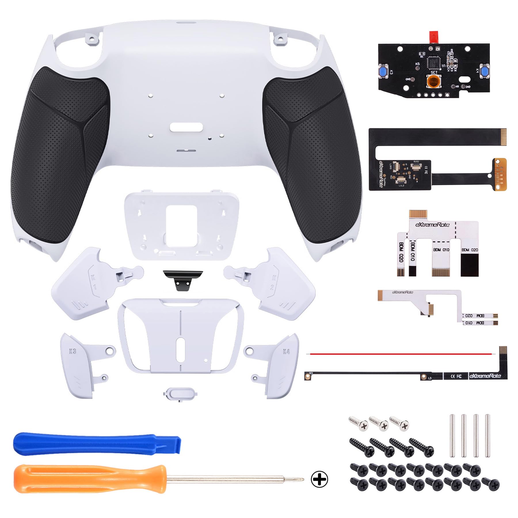 eXtremeRate Programmable Back Paddle Plastic RISE4 Remap Kit Compatible with PS5 Controller Compatible with PS5 Controller with Upgrade Board and
eXtremeRate Programmable Back Paddle Plastic RISE4 Remap Kit Compatible with PS5 Controller Compatible with PS5 Controller with Upgrade Board and