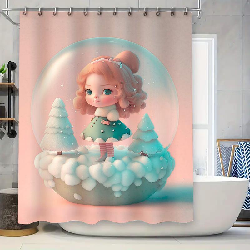 Green Cactus Flower Printed Shower Curtain Waterproof Bathroom Decor Accessories Customizable Size Available Pink White Green Fl W60H190(CM)-1 Pcs
Green Cactus Flower Printed Shower Curtain Waterproof Bathroom Decor Accessories Customizable Size Available Pink White Green Fl W60H190(CM)-1 Pcs