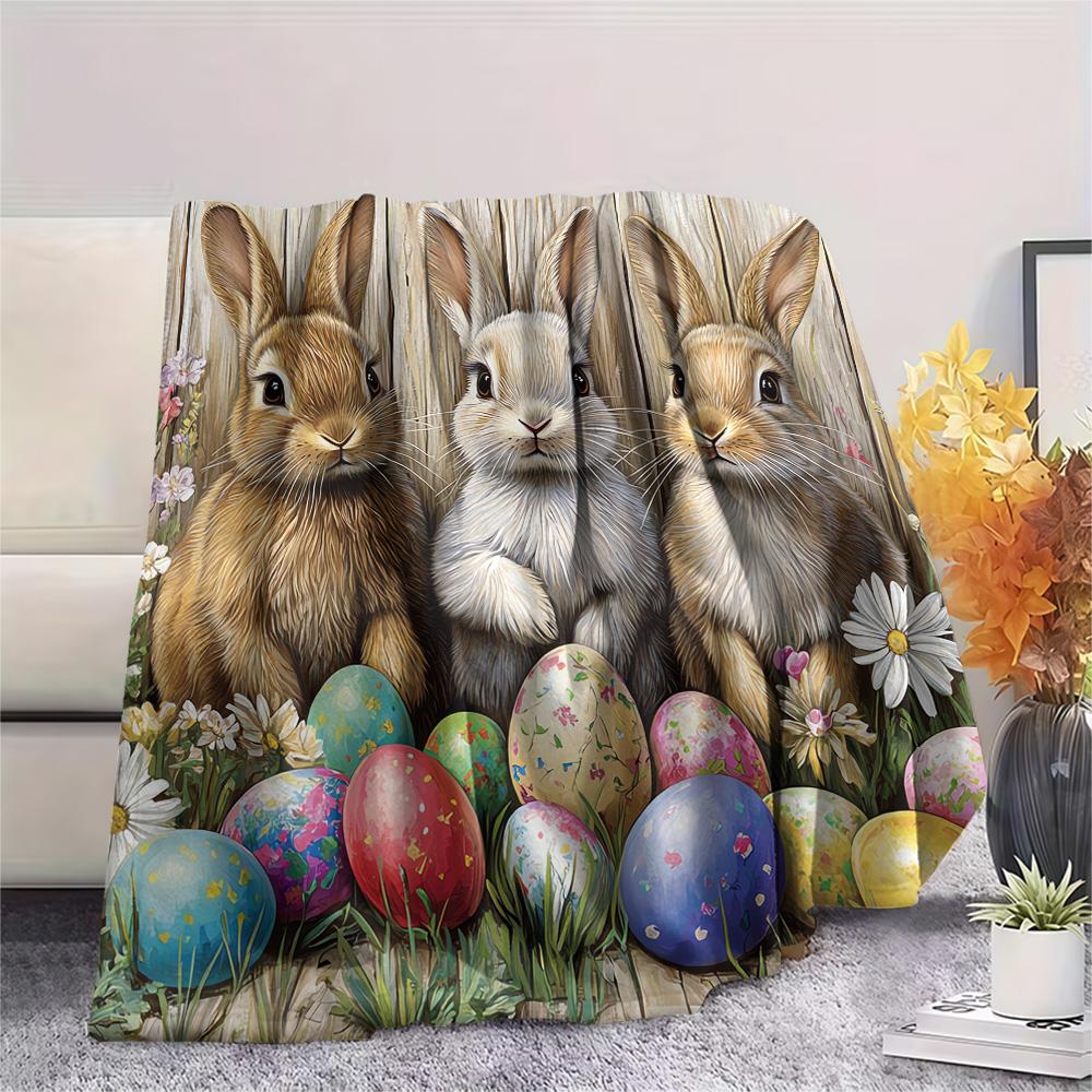 Rabbit Print Flannel Blanket, High quality Comfortable for All Seasons, Home Decor, Warmth and Comfort, Perfect for Christmas Gifts 80cm x 120cm
Rabbit Print Flannel Blanket, High quality Comfortable for All Seasons, Home Decor, Warmth and Comfort, Perfect for Christmas Gifts 80cm x 120cm
