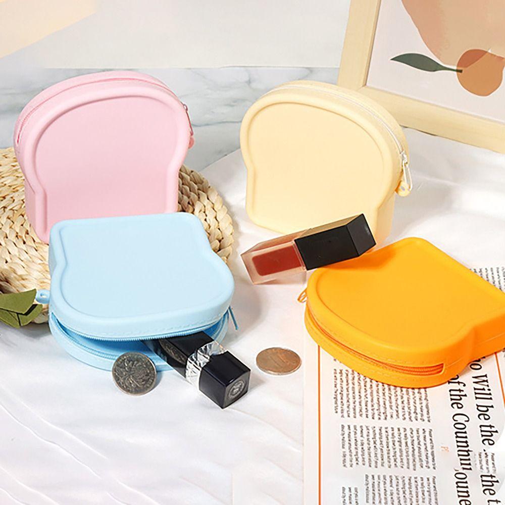 Silicone Organizer Cosmetic Bag Toast Shape Earphone Bag Vintage Travel Pouch for Women Girls оранжевый
Silicone Organizer Cosmetic Bag Toast Shape Earphone Bag Vintage Travel Pouch for Women Girls оранжевый