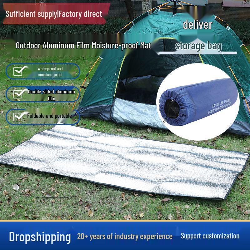 Double-Sided 200x200 Aluminum Foil Mat: Moisture-Proof Picnic & Beach Camping Mat 200x200CM with Bag серебряный
Double-Sided 200x200 Aluminum Foil Mat: Moisture-Proof Picnic & Beach Camping Mat 200x200CM with Bag серебряный