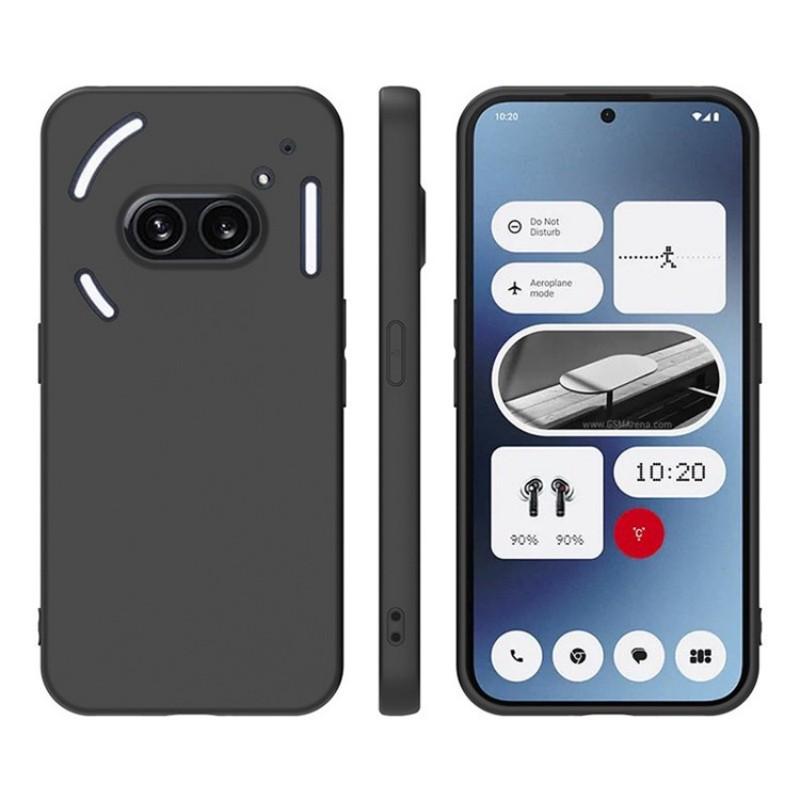 For Nothing Phone (3a) TPU Case WANLONFENG MS Series Matte Back Cover with Tempered Glass Black
For Nothing Phone (3a) TPU Case WANLONFENG MS Series Matte Back Cover with Tempered Glass Black