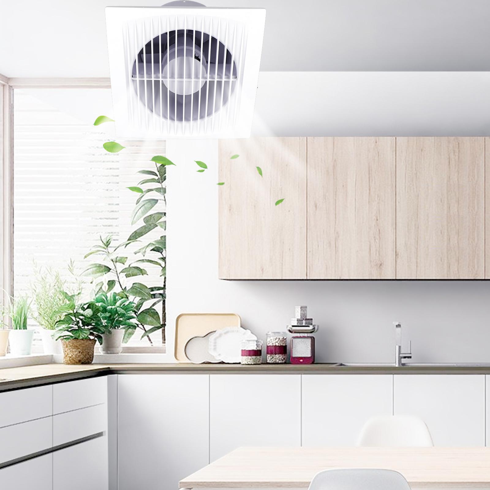 Bymaocar 110V 6in Exhaust Fan Ventilation Silent Square Extractor Fan Wall-mounted Blower for Attic Home Bathroom Anti-blackflow білий
Bymaocar 110V 6in Exhaust Fan Ventilation Silent Square Extractor Fan Wall-mounted Blower for Attic Home Bathroom Anti-blackflow білий