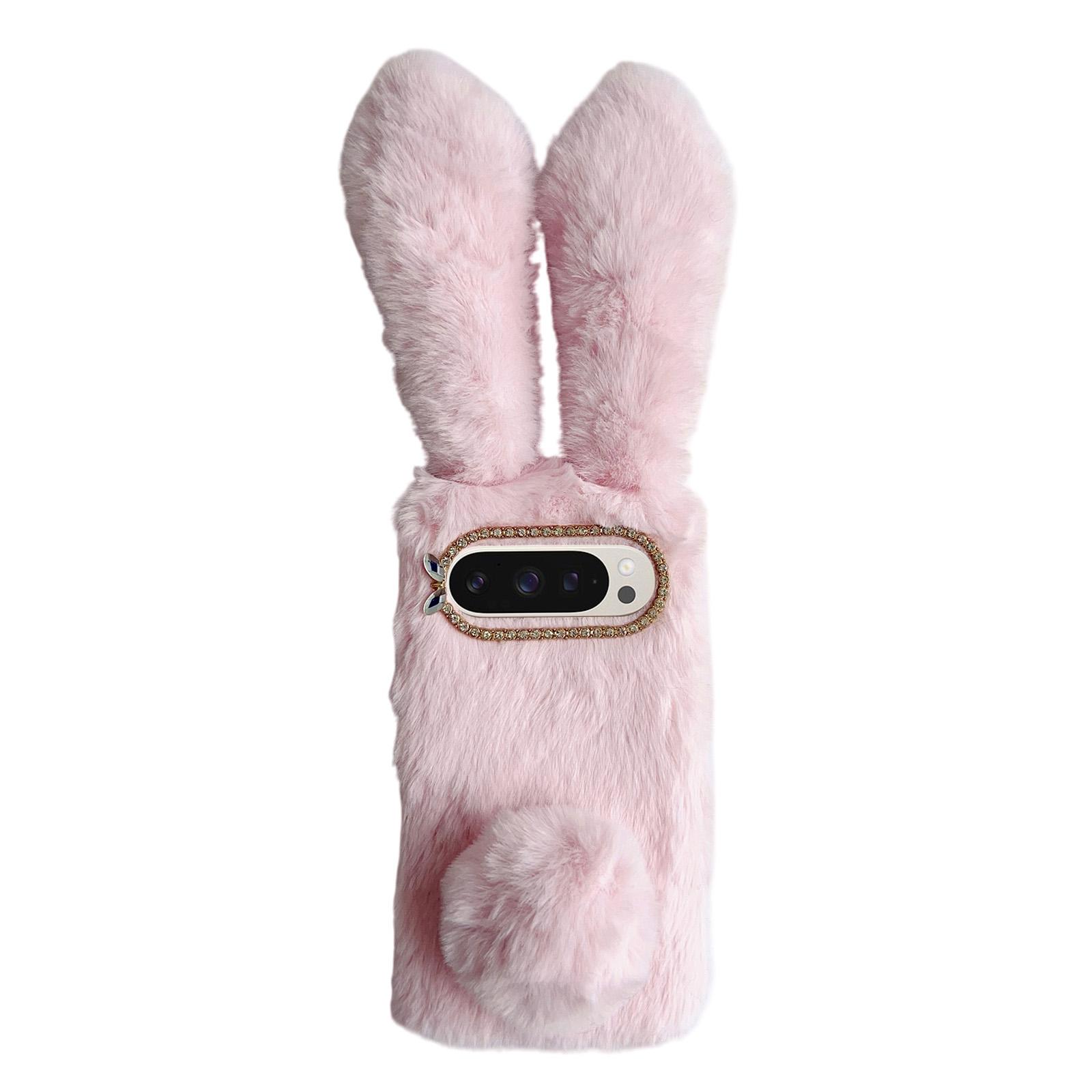 For Google Pixel 10/Pixel 10 Pro Case Plush Cute Bunny Winter Fluffy TPU Phone Cover Pink
For Google Pixel 10/Pixel 10 Pro Case Plush Cute Bunny Winter Fluffy TPU Phone Cover Pink