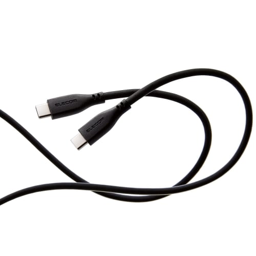 ELECOM USB-C & USB-C Cable 60W USB PD compatible 1.5m Made of silicone material Smooth Not easy to break and tangle [Compatible with MacBook Air Pro/i
ELECOM USB-C & USB-C Cable 60W USB PD compatible 1.5m Made of silicone material Smooth Not easy to break and tangle [Compatible with MacBook Air Pro/i