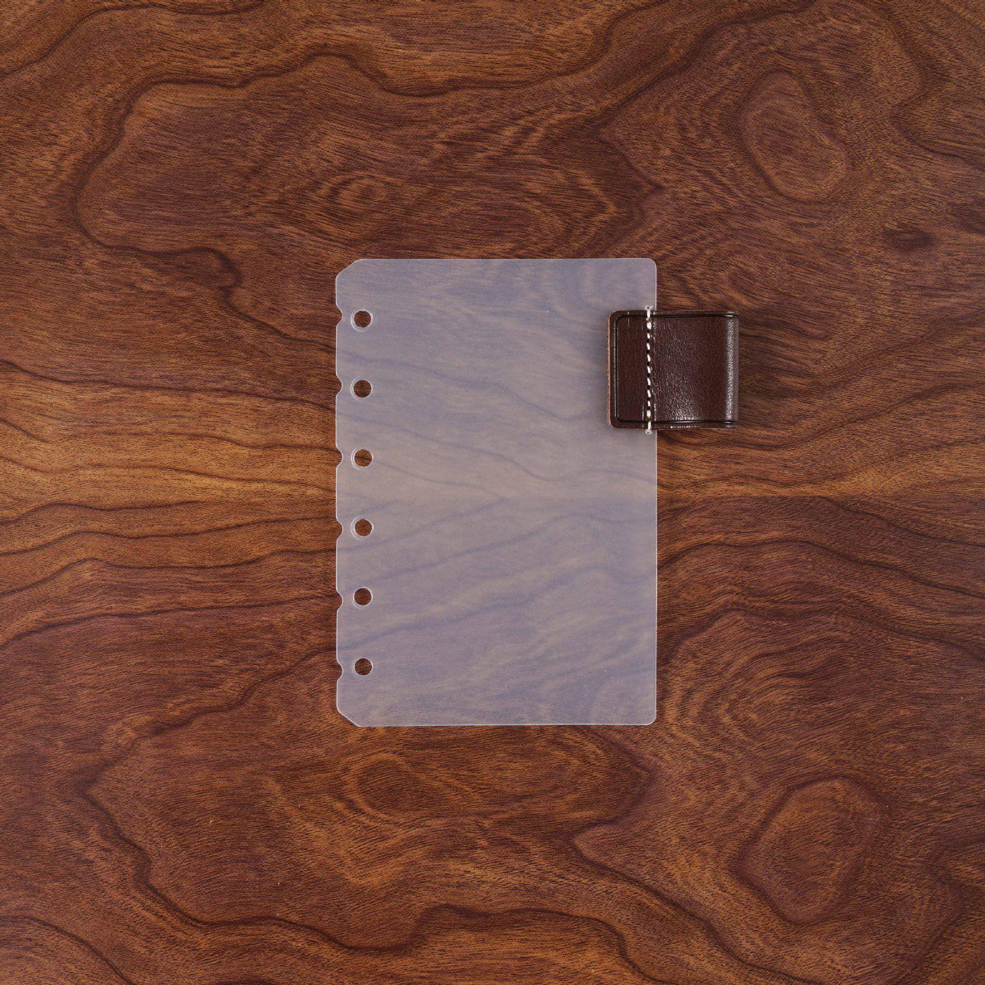 A5A6A7 Cowhide Leather Loose-leaf Divider, Transparent PP Frosted, Universal Fit, Extra Thick, 60 Silk
A5A6A7 Cowhide Leather Loose-leaf Divider, Transparent PP Frosted, Universal Fit, Extra Thick, 60 Silk