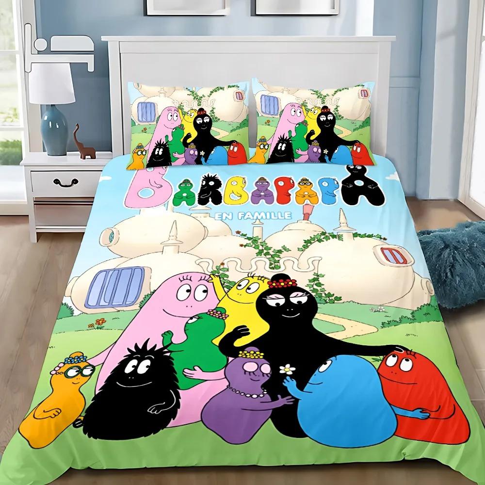 Cartoon B-Barbapapa Bedding Set For Bedroom Soft Modern Bedspreads Comefortable Kids Duvet Cover Quilt Cover And Pillowcase 70x133cm 3pcs
Cartoon B-Barbapapa Bedding Set For Bedroom Soft Modern Bedspreads Comefortable Kids Duvet Cover Quilt Cover And Pillowcase 70x133cm 3pcs