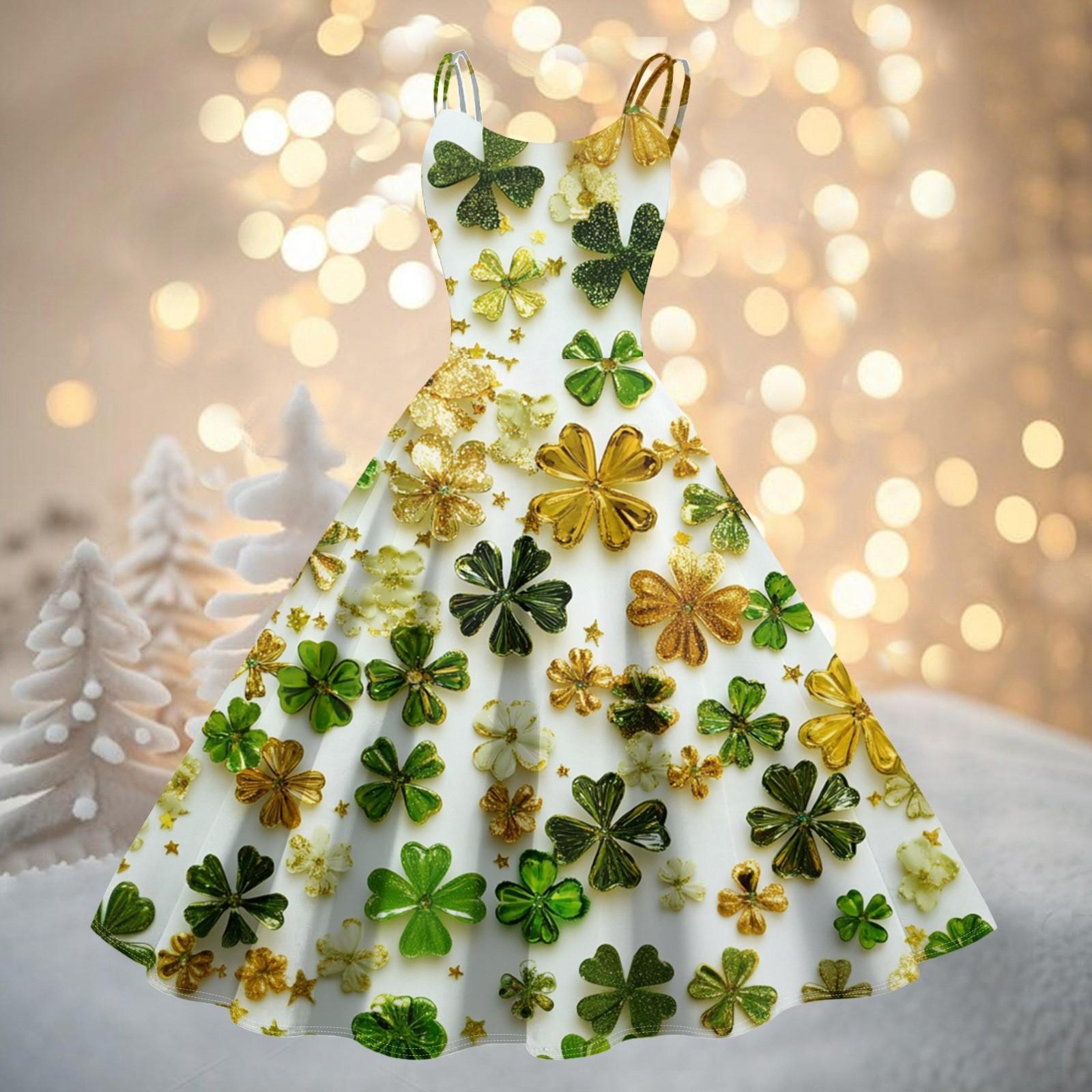 Женская мода ул.. Сексуальное коктейльное платье без бретелек с принтом ко Дню Святого Патрика в стиле панк, винтажное платье. L
Женская мода ул.. Сексуальное коктейльное платье без бретелек с принтом ко Дню Святого Патрика в стиле панк, винтажное платье. L