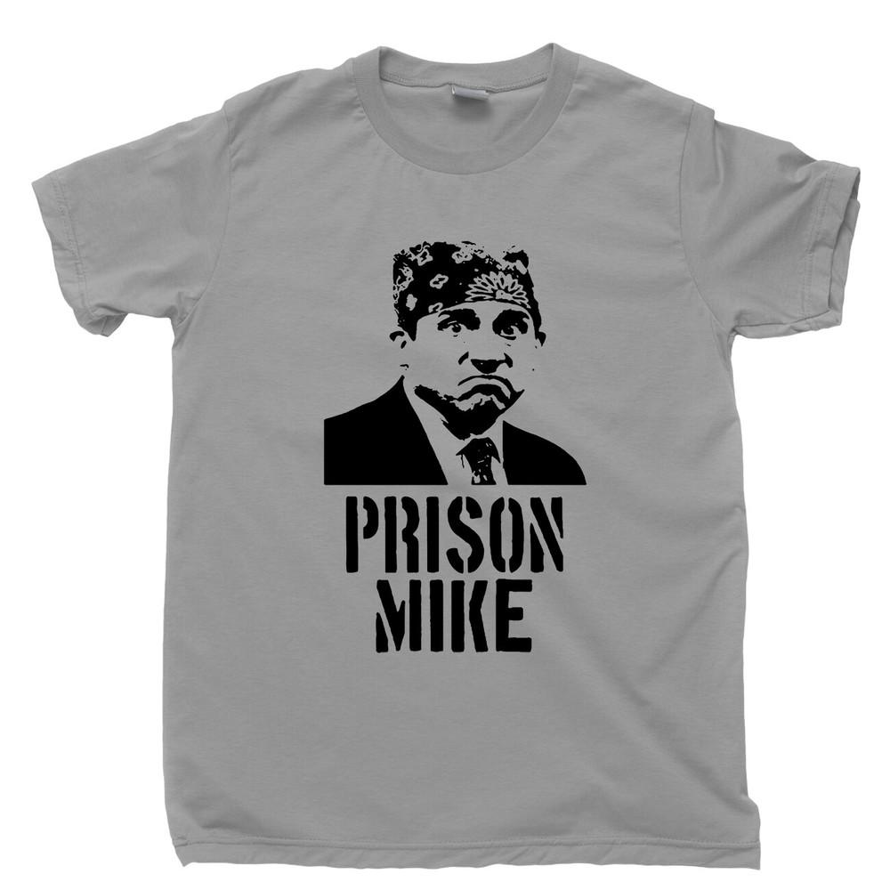 Prison Mike T Shirt Michael Scott Paper Company Dwight Schrute Farms Office Tee S
Prison Mike T Shirt Michael Scott Paper Company Dwight Schrute Farms Office Tee S