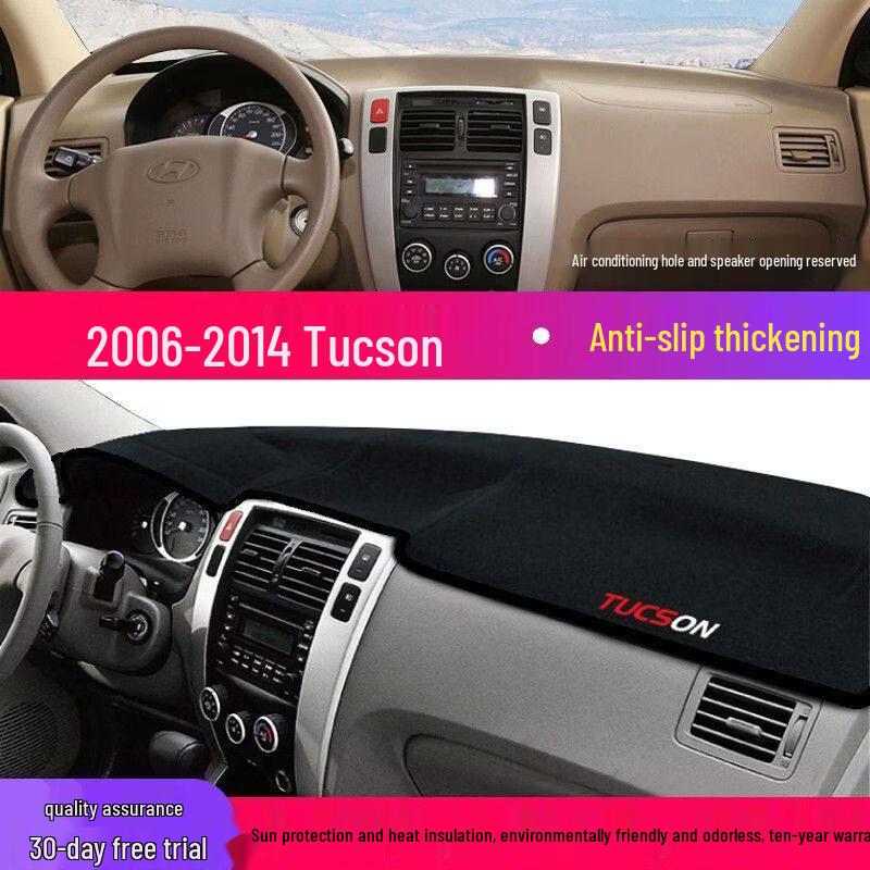 Hyundai Tucson Dashboard Anti-Glare Sunshade Pad - Interior Heat Insulation & Sun Protection
Hyundai Tucson Dashboard Anti-Glare Sunshade Pad - Interior Heat Insulation & Sun Protection