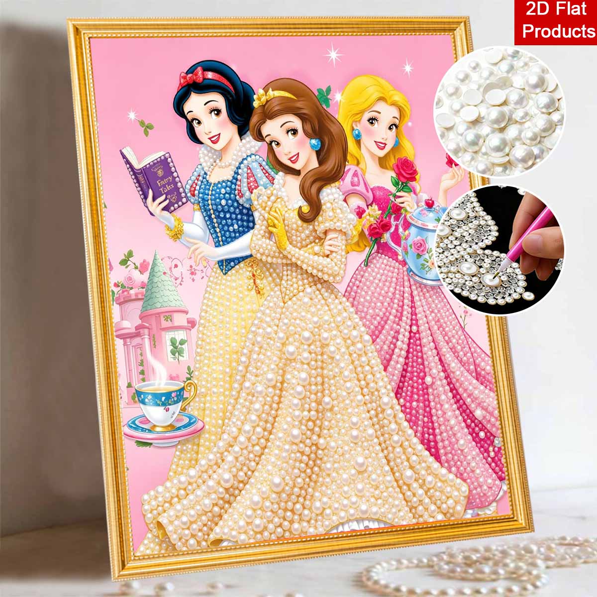 Disney Pearl Art Painting Princess Home Wall Decor Art Crafts Handmade DIY Adult/Beginner Gift Creative Home Decor Frameless Wall Picture 30x40
Disney Pearl Art Painting Princess Home Wall Decor Art Crafts Handmade DIY Adult/Beginner Gift Creative Home Decor Frameless Wall Picture 30x40