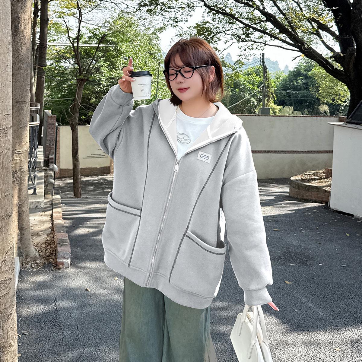 K3223 Women s Plus Size Fleece-Lined Hooded Cardigan Jacket 2XL (160-190 lbs) хізер сірий колір
K3223 Women s Plus Size Fleece-Lined Hooded Cardigan Jacket 2XL (160-190 lbs) хізер сірий колір