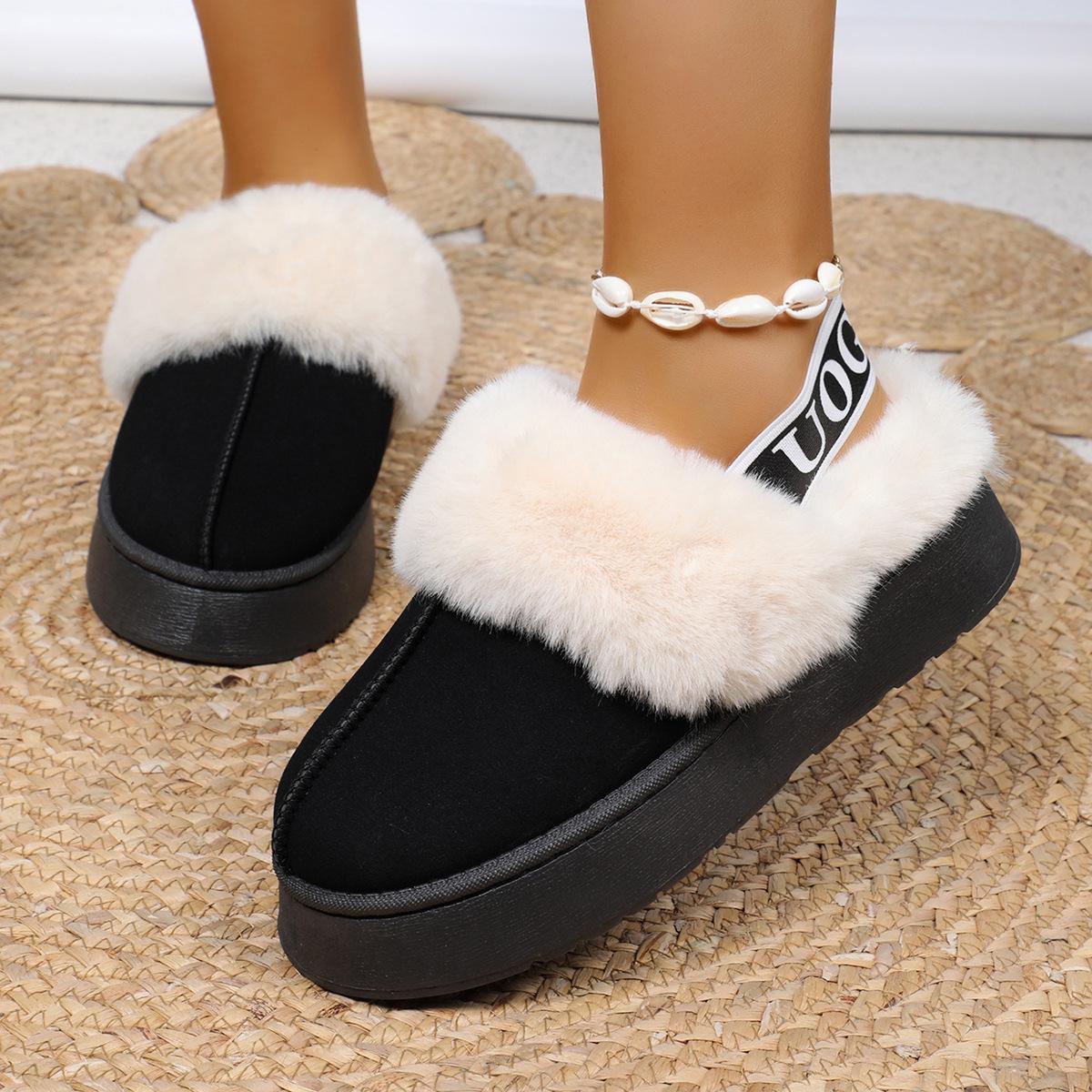 Winter snow slippers, women wear women s platform slippers, women wear plush hair towels with plush for warmth 36 темно-коричневого кольору
Winter snow slippers, women wear women s platform slippers, women wear plush hair towels with plush for warmth 36 темно-коричневого кольору