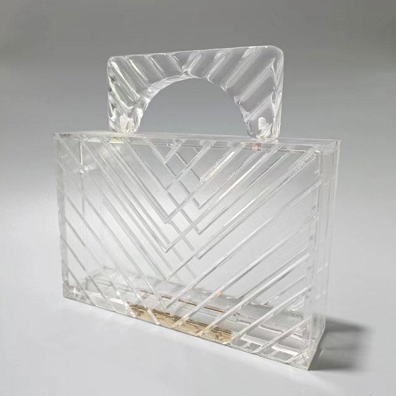 Luxury Famous Brand Clear Crystal Acrylic Evening Bag Shand Wallet Fashion Party Purse Bridal Clutch Crossbody Shoulder Handbag Mini(Max Length 20cm)
Luxury Famous Brand Clear Crystal Acrylic Evening Bag Shand Wallet Fashion Party Purse Bridal Clutch Crossbody Shoulder Handbag Mini(Max Length 20cm)