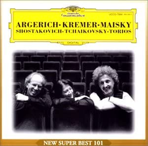 CD ARGERICH (MALTA), KREMER (GIDON), M - Shostakovich: Piano Trio No. 2 UCCG7064 Japan Classical Used
CD ARGERICH (MALTA), KREMER (GIDON), M - Shostakovich: Piano Trio No. 2 UCCG7064 Japan Classical Used