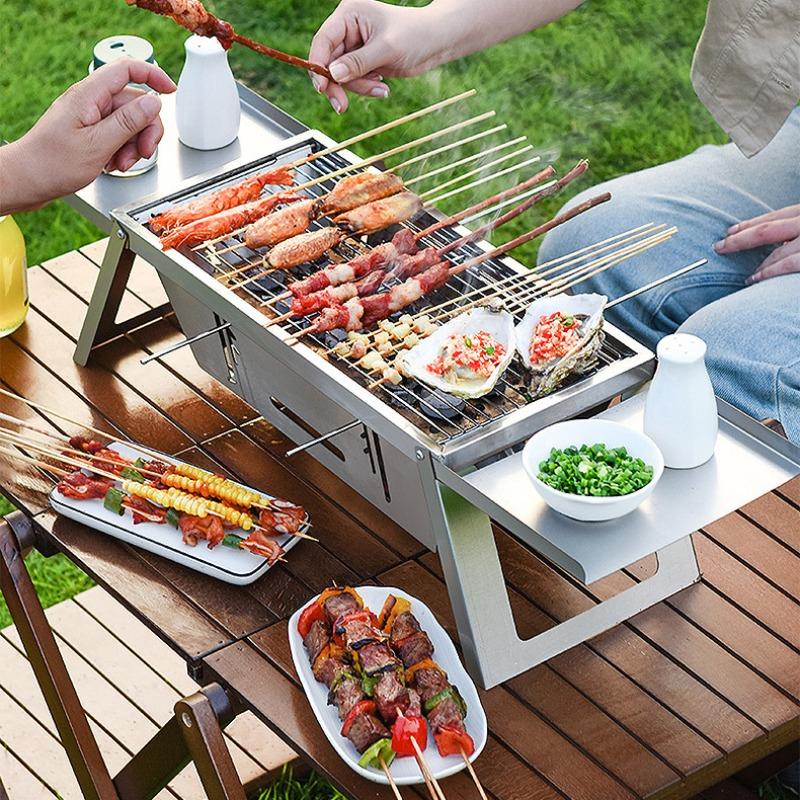 Barbecue Grill Barbecue Grill Household Indoor Outdoor Camping Charcoal Stainless Steel Portable Folding Barbecue Rack standard
Barbecue Grill Barbecue Grill Household Indoor Outdoor Camping Charcoal Stainless Steel Portable Folding Barbecue Rack standard