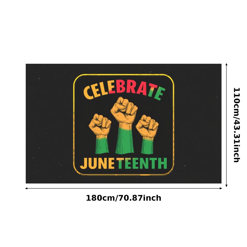 Vibrant Colors Equality Banner Decorative Banner Juneteenth Banner for Community Celebration Outdoor Gathering Educational Event
Vibrant Colors Equality Banner Decorative Banner Juneteenth Banner for Community Celebration Outdoor Gathering Educational Event
