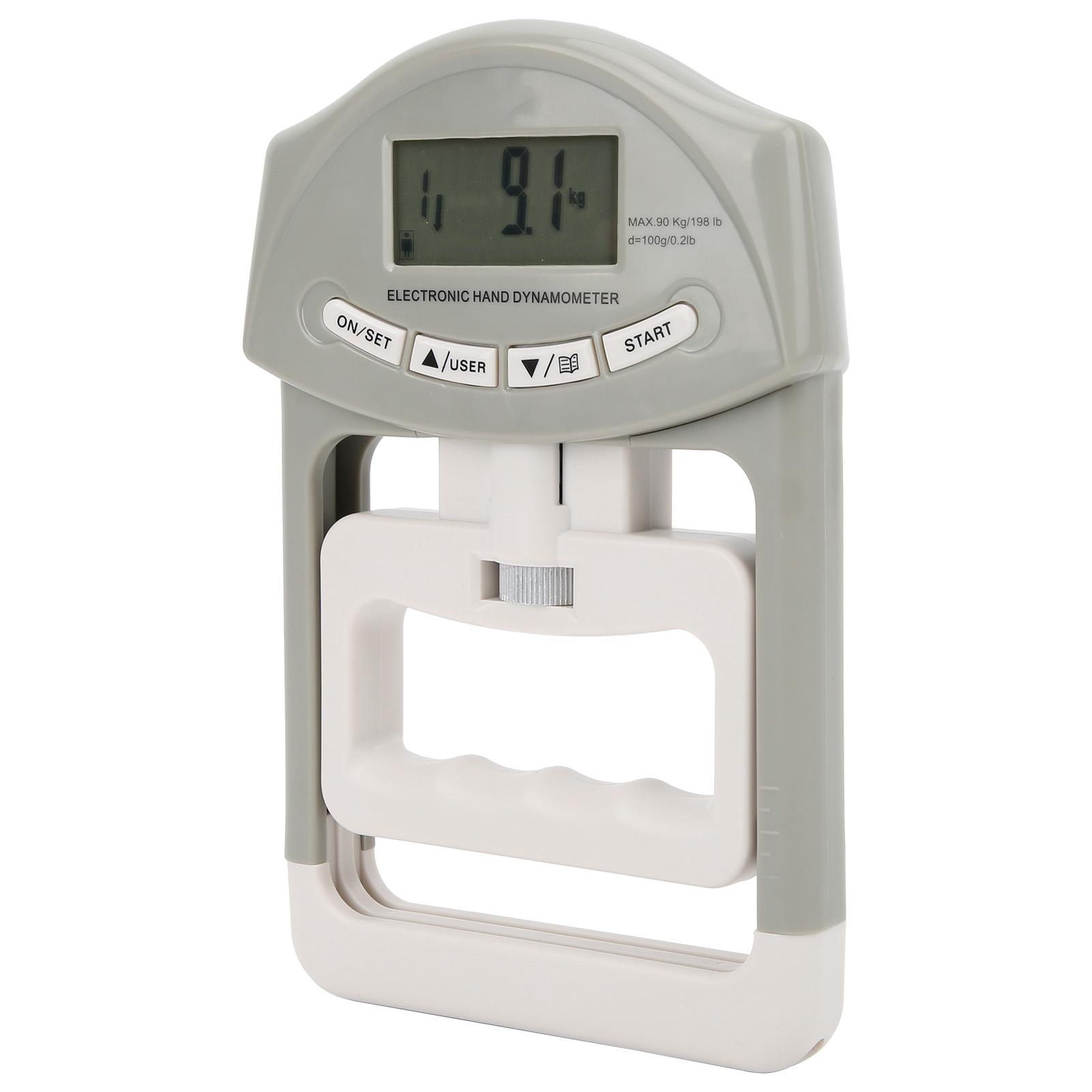 Adjustable Digital Electronic Dynamometer Muscle Training LCD Hand Grip Strength Meter
Adjustable Digital Electronic Dynamometer Muscle Training LCD Hand Grip Strength Meter