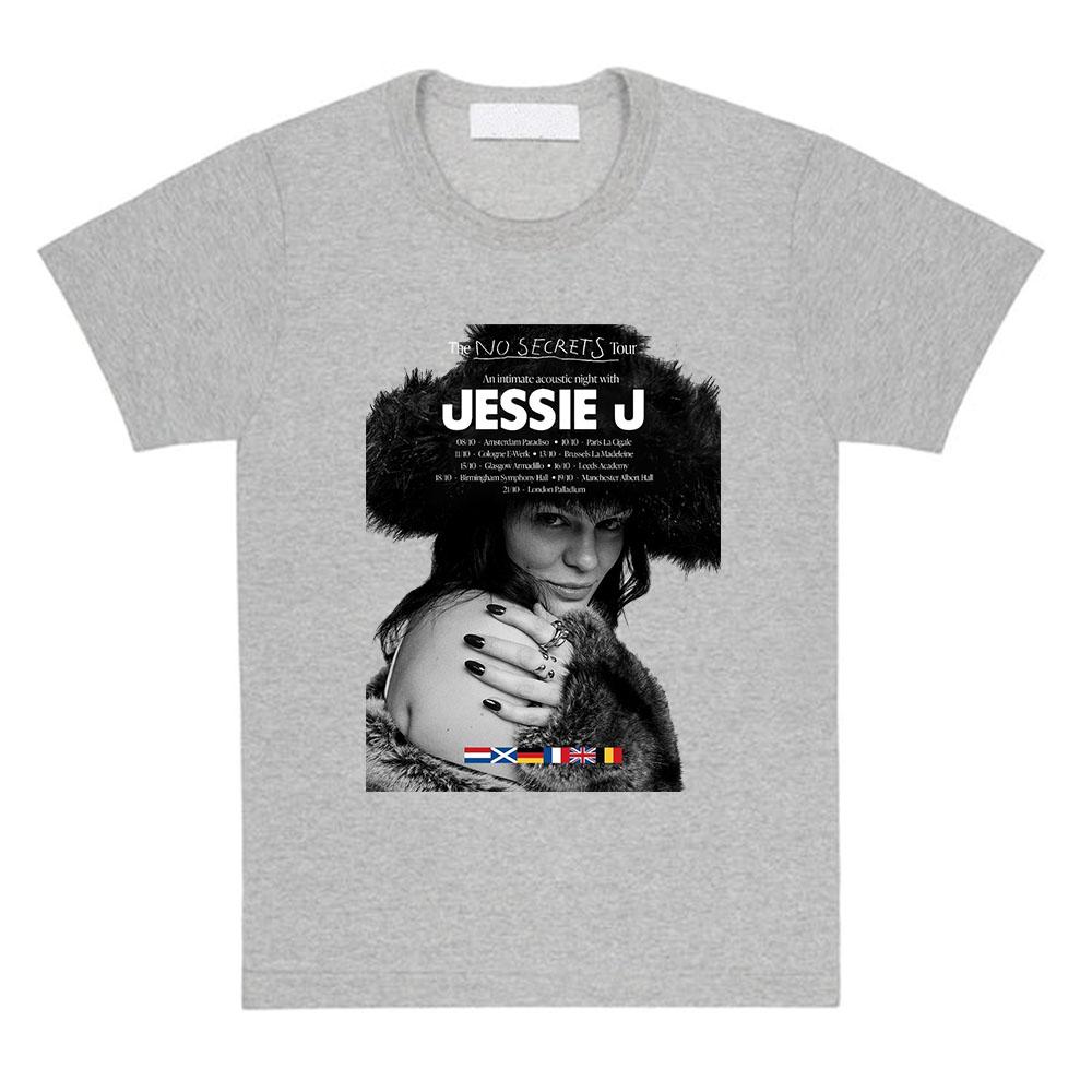 Jessie J The No Secrets Tour 2025 Tshirt Short Sleeve Summer Female Tshirts Casual Fashion NEW Unisex Streetwear Women T Shirts 4XL
Jessie J The No Secrets Tour 2025 Tshirt Short Sleeve Summer Female Tshirts Casual Fashion NEW Unisex Streetwear Women T Shirts 4XL