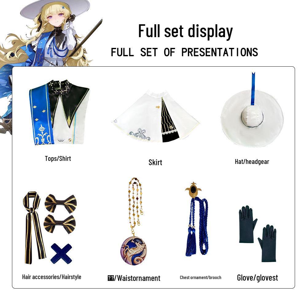 Wuthering Waves Phoebe Women s Cosplay Costume Set - Anime/Gaming Inspired Outfit S
Wuthering Waves Phoebe Women s Cosplay Costume Set - Anime/Gaming Inspired Outfit S
