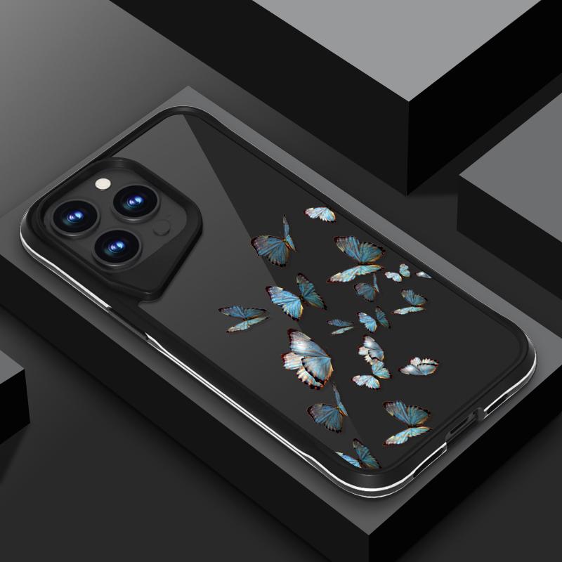 Красивый синий чехол для телефона с принтом бабочки для iPhone 15 Pro Max 14 Plus 13 Pro, акриловая противоударная защита линз, прозрачный тонкий глянцевый чехол с мягкими краями iPhone 15 чёрный
Красивый синий чехол для телефона с принтом бабочки для iPhone 15 Pro Max 14 Plus 13 Pro, акриловая противоударная защита линз, прозрачный тонкий глянцевый чехол с мягкими краями iPhone 15 чёрный