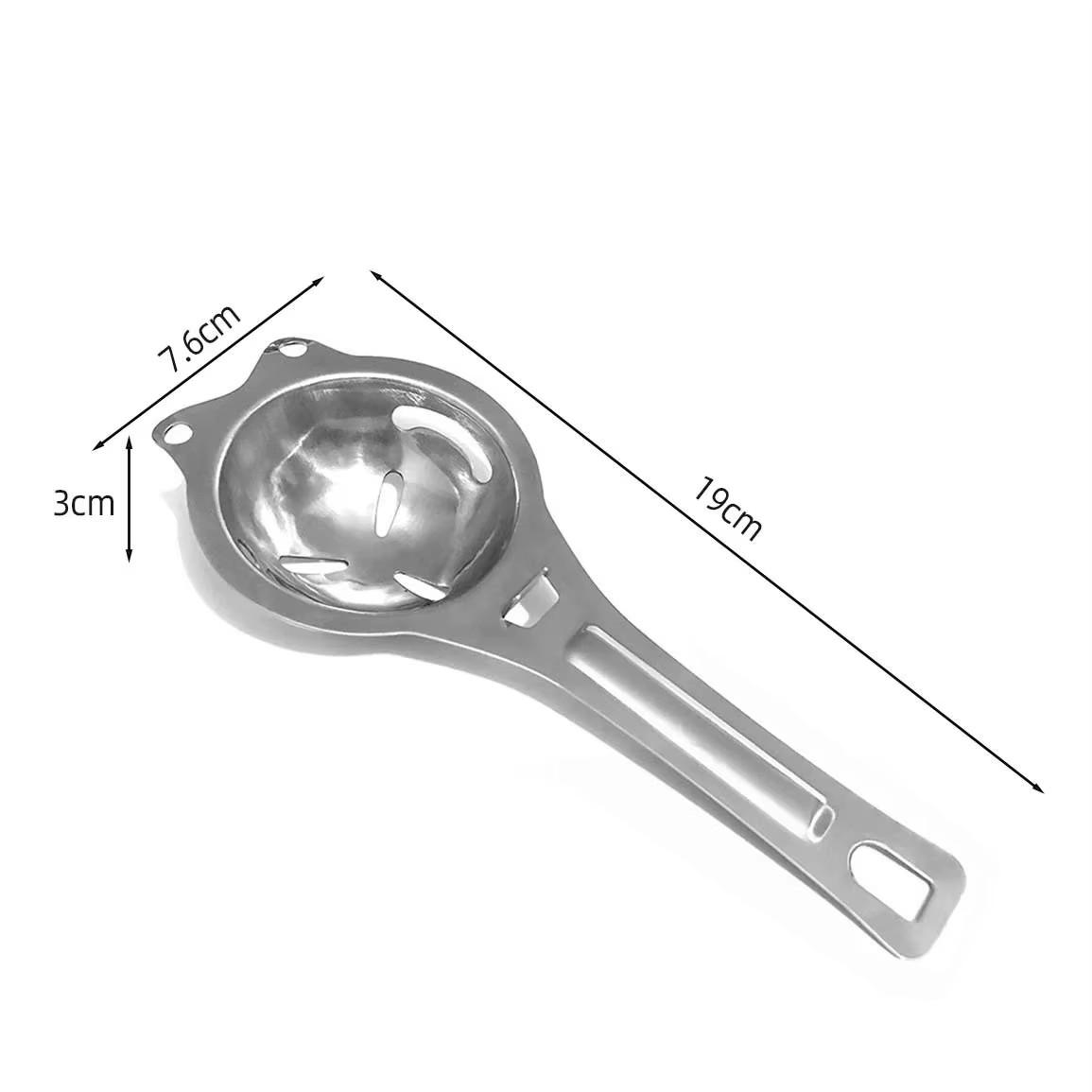 Сепаратор для яичного белка из нержавеющей стали, фильтр для желтка яиц пищевого класса, гаджеты, кухонные принадлежности, разделительная воронка, ложка
Сепаратор для яичного белка из нержавеющей стали, фильтр для желтка яиц пищевого класса, гаджеты, кухонные принадлежности, разделительная воронка, ложка