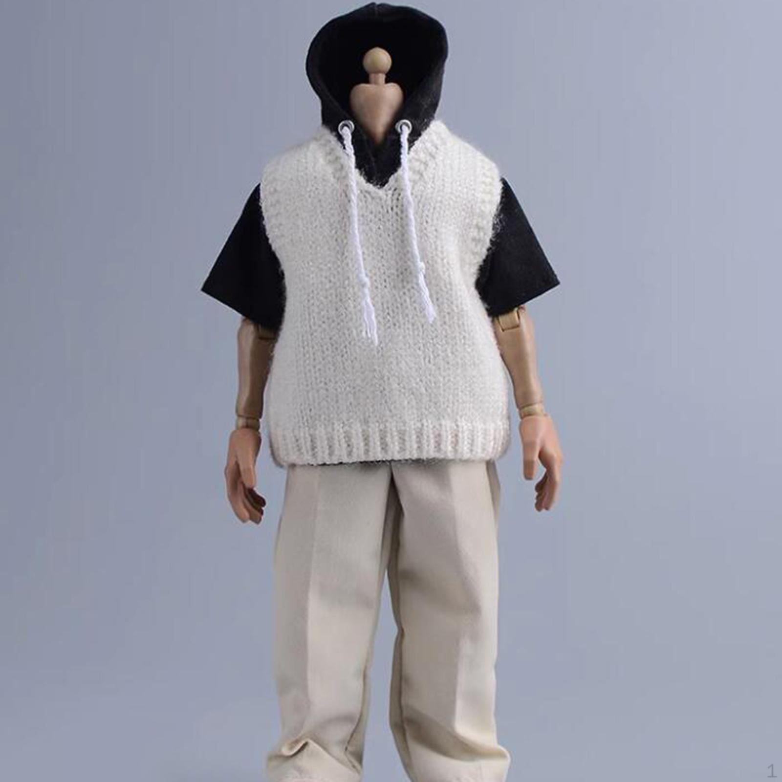 1/12 Action Figure Clothes Doll Knit Sleeveless Vest Mini Trendy Dress up Miniature Clothing Apricot White
1/12 Action Figure Clothes Doll Knit Sleeveless Vest Mini Trendy Dress up Miniature Clothing Apricot White