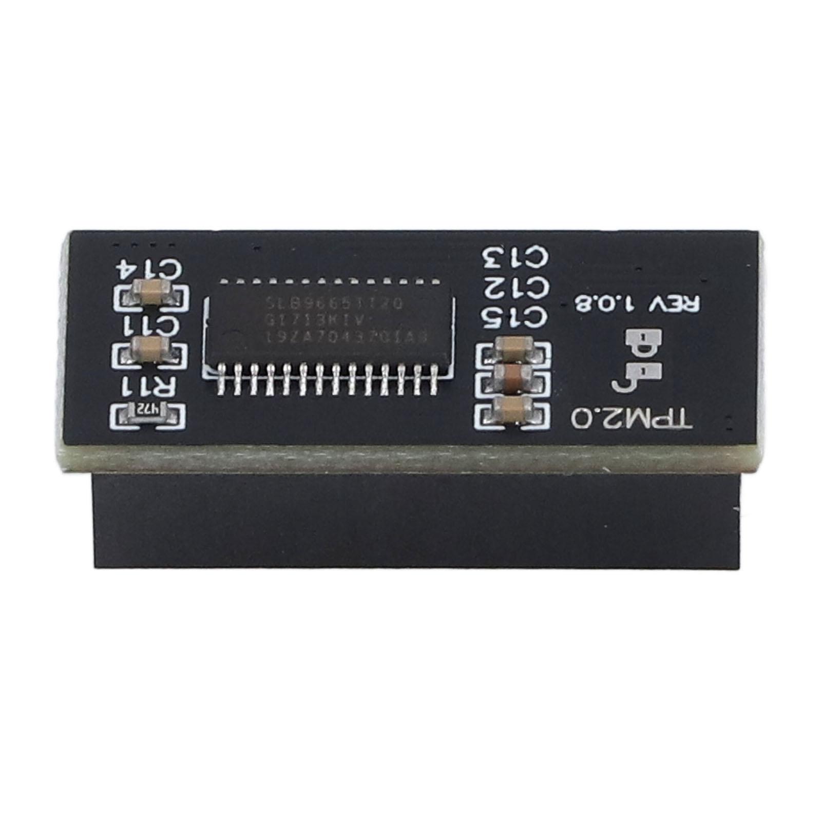 TPM 2.0 Module 20 Pin LPC Interface Encrypted Trusted Platform Module for WIN11 Upgrade Test
TPM 2.0 Module 20 Pin LPC Interface Encrypted Trusted Platform Module for WIN11 Upgrade Test