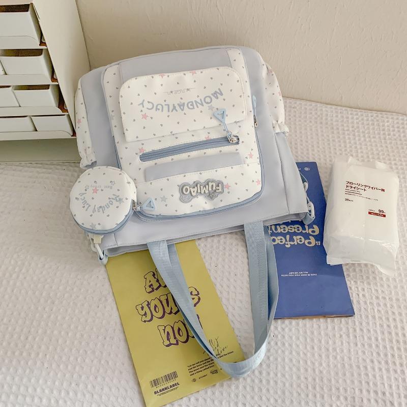 Japanese ins new high-value, fresh and sweet schoolbag, female multi-compartment primary and secondary school students two-piece backpack
Japanese ins new high-value, fresh and sweet schoolbag, female multi-compartment primary and secondary school students two-piece backpack
