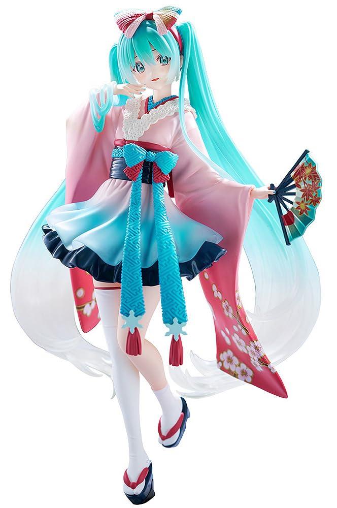 TENITOL Hatsune Miku Серия NEO TOKYO КИМОНО Пластиковая Предварительно окрашенная Готовая Фигурка
TENITOL Hatsune Miku Серия NEO TOKYO КИМОНО Пластиковая Предварительно окрашенная Готовая Фигурка
