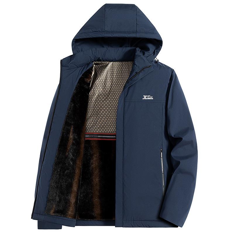Мужская утепленная куртка для отцов среднего возраста, утепленная куртка из графена с начесом, мужская деловая куртка со съемным капюшоном 5XL синий
Мужская утепленная куртка для отцов среднего возраста, утепленная куртка из графена с начесом, мужская деловая куртка со съемным капюшоном 5XL синий