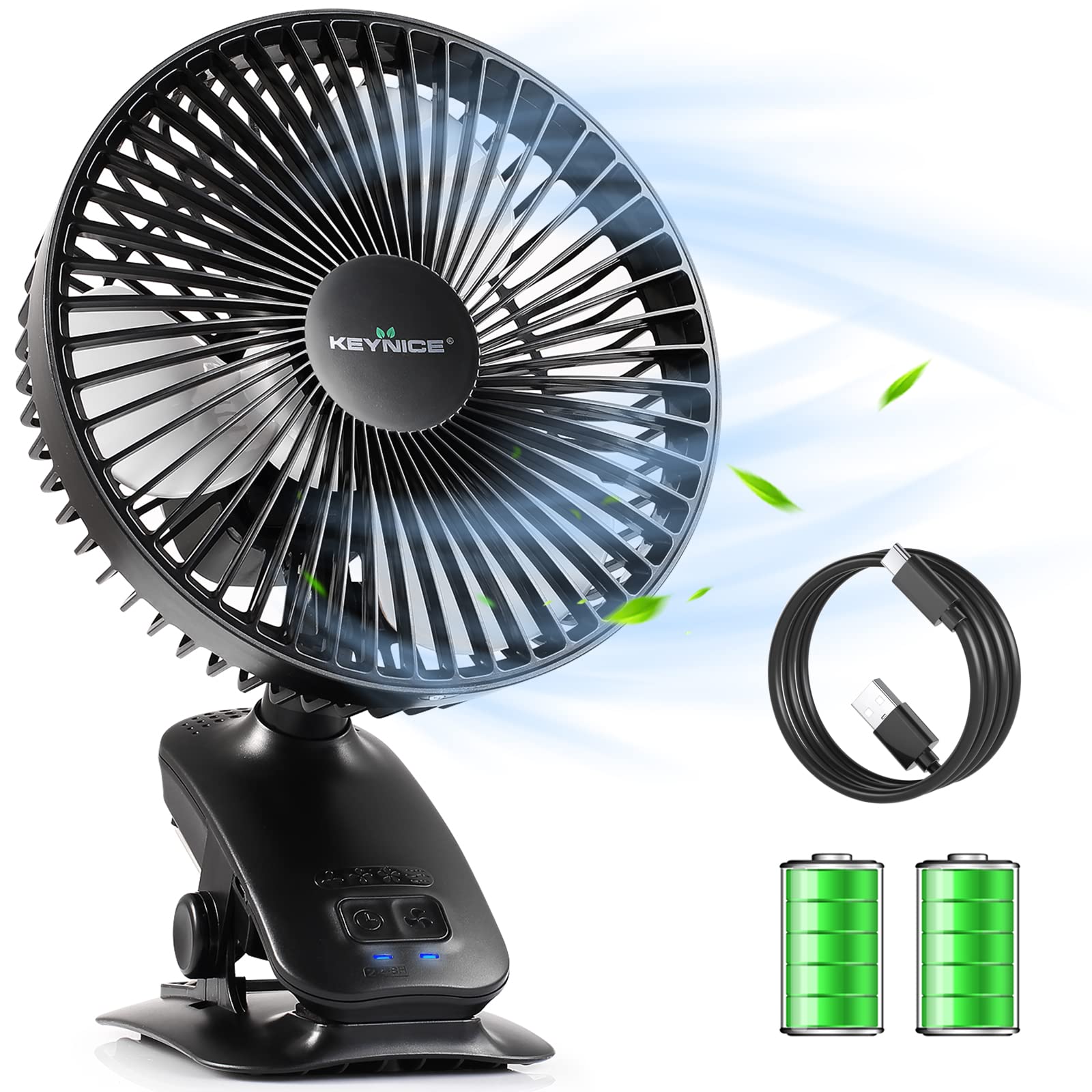 Keynice USB Fan with Automatic Timer Airflow Continuous Japanese Instruction Manual Included KN-818 (Black) Oscillation, Function, Quiet, Clip-on, чорний
Keynice USB Fan with Automatic Timer Airflow Continuous Japanese Instruction Manual Included KN-818 (Black) Oscillation, Function, Quiet, Clip-on, чорний
