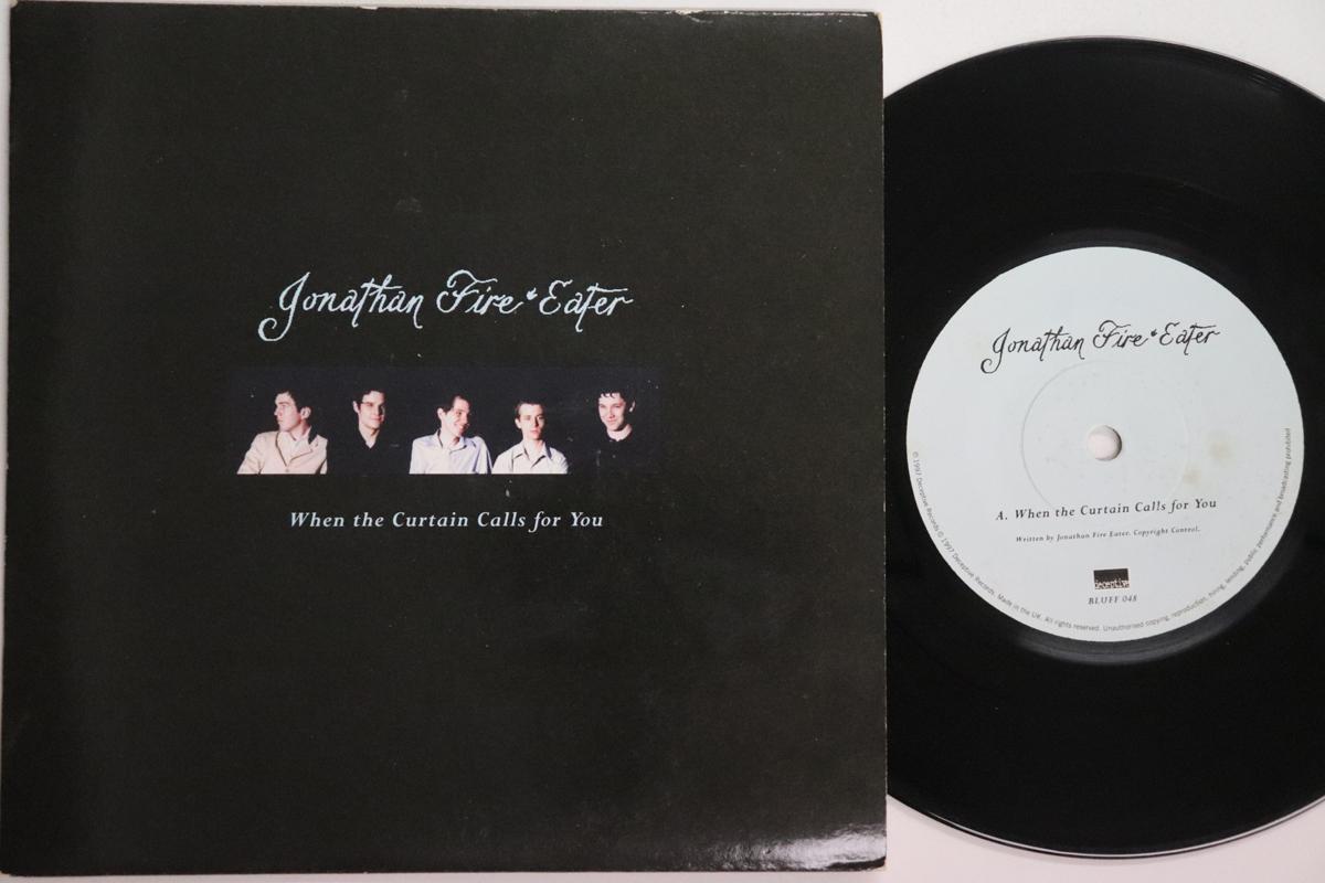 7inch Record JONATHAN FIREEATER When The Curtain Calls For You A BLUFF048 DECEPTIVE 1997 US Rock Used
7inch Record JONATHAN FIREEATER When The Curtain Calls For You A BLUFF048 DECEPTIVE 1997 US Rock Used