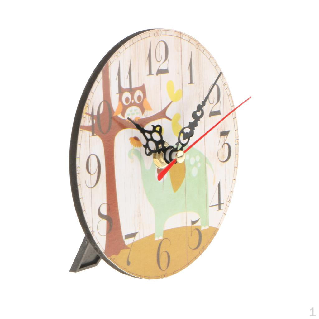 12x12cm/4.72x4.72inch Vintage Wooden Wall Clock Round Home Living Room Decor 6#
12x12cm/4.72x4.72inch Vintage Wooden Wall Clock Round Home Living Room Decor 6#