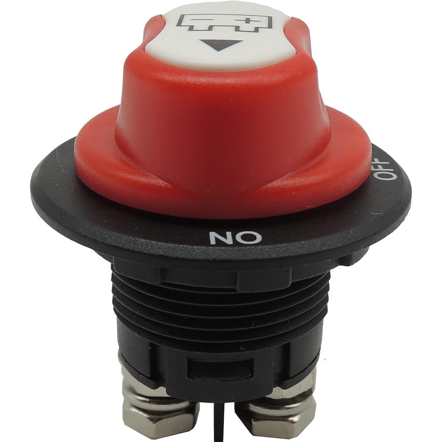 Выключатель аккумулятора, автомобильный изолятор аккумулятора, главный выключатель 12 В/24 В 200 А, 50 А, 100 А, выключатель питания, водонепроницаемый выключатель, изолятор, выключатель для мотоцикла, лодки, автомобиля 100A чёрный/красный
Выключатель аккумулятора, автомобильный изолятор аккумулятора, главный выключатель 12 В/24 В 200 А, 50 А, 100 А, выключатель питания, водонепроницаемый выключатель, изолятор, выключатель для мотоцикла, лодки, автомобиля 100A чёрный/красный